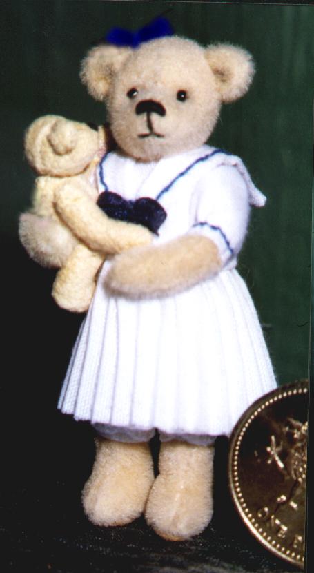 girl with bear
